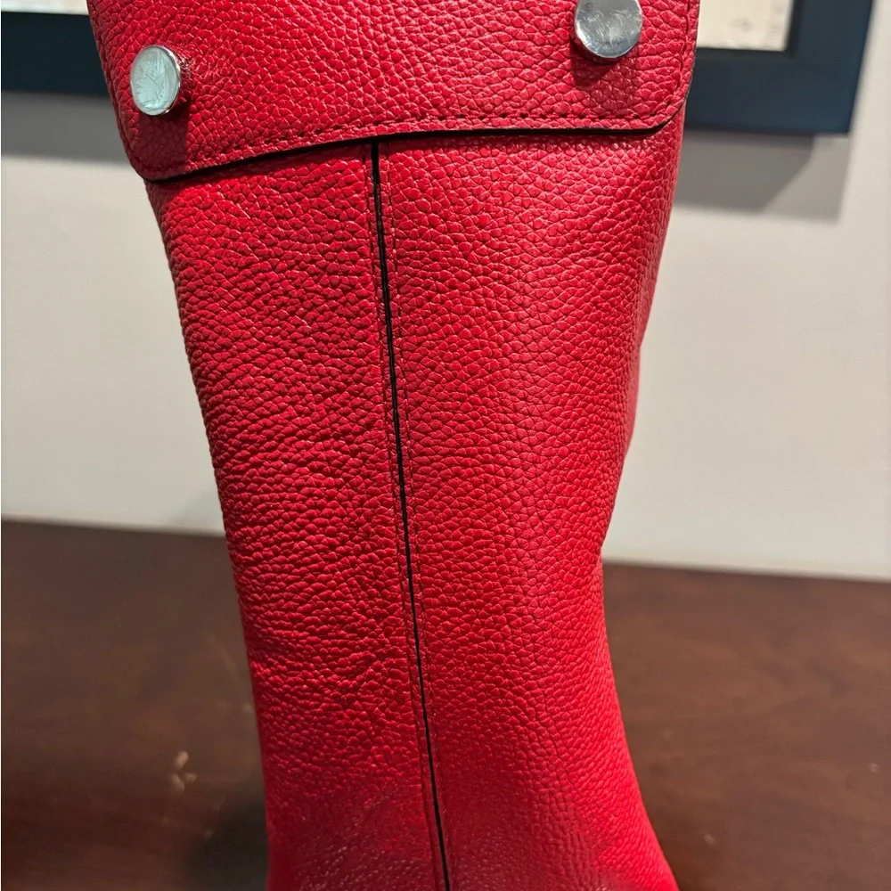 Michael Kors Vibrant Red Tote Bag - Picture 4 of 11